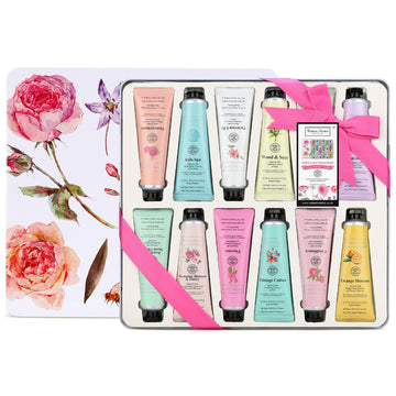 Winter In Venice simple Floral Hand Butter Tubes Tin Set